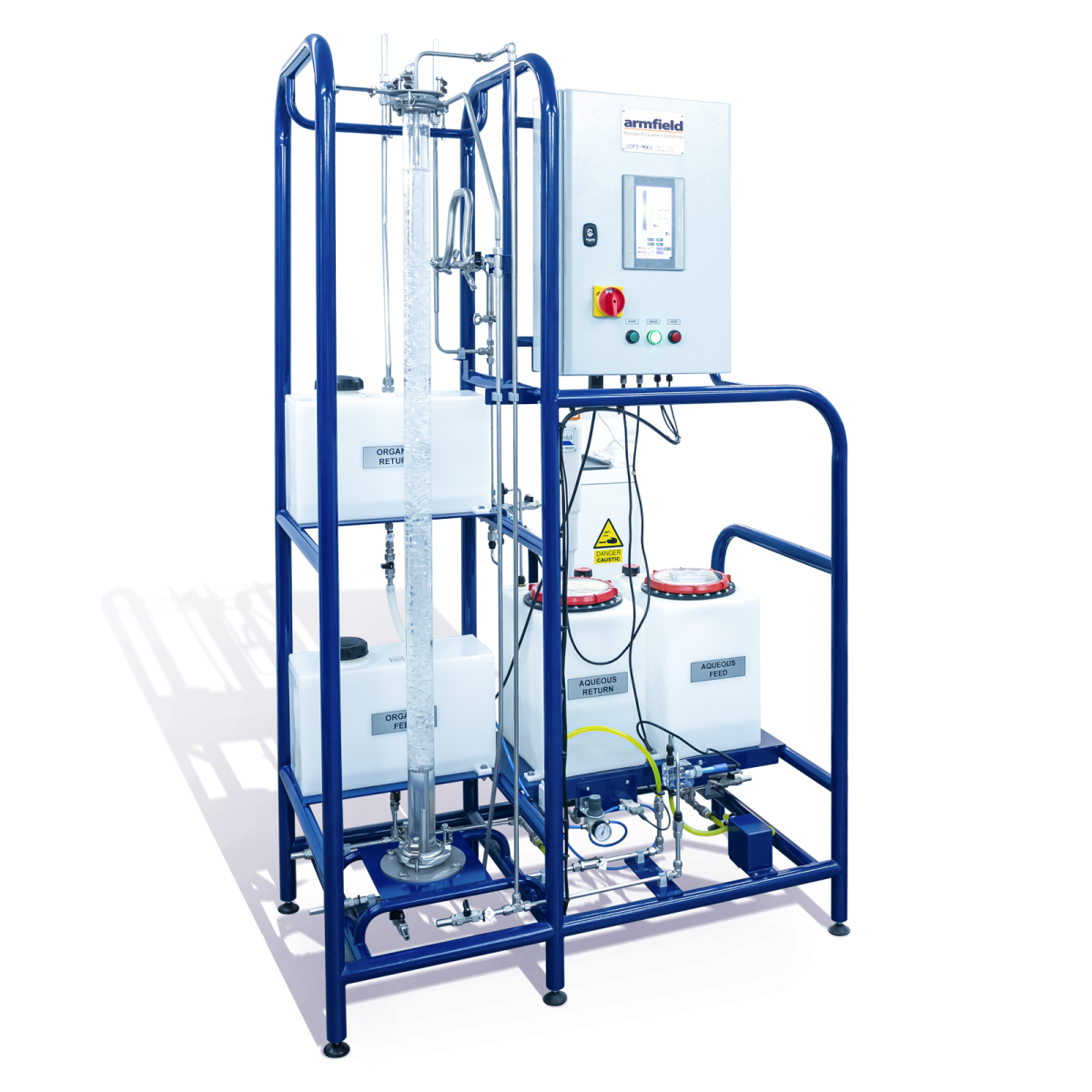 UOP5 MKII Liquid / liquid Extraction Unit Armfield