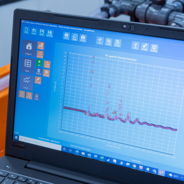 Armfield C7MKII Pipe Surge and Water Hammer Apparatus