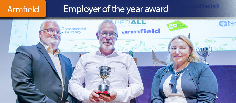 “Armfield employer of the year award”