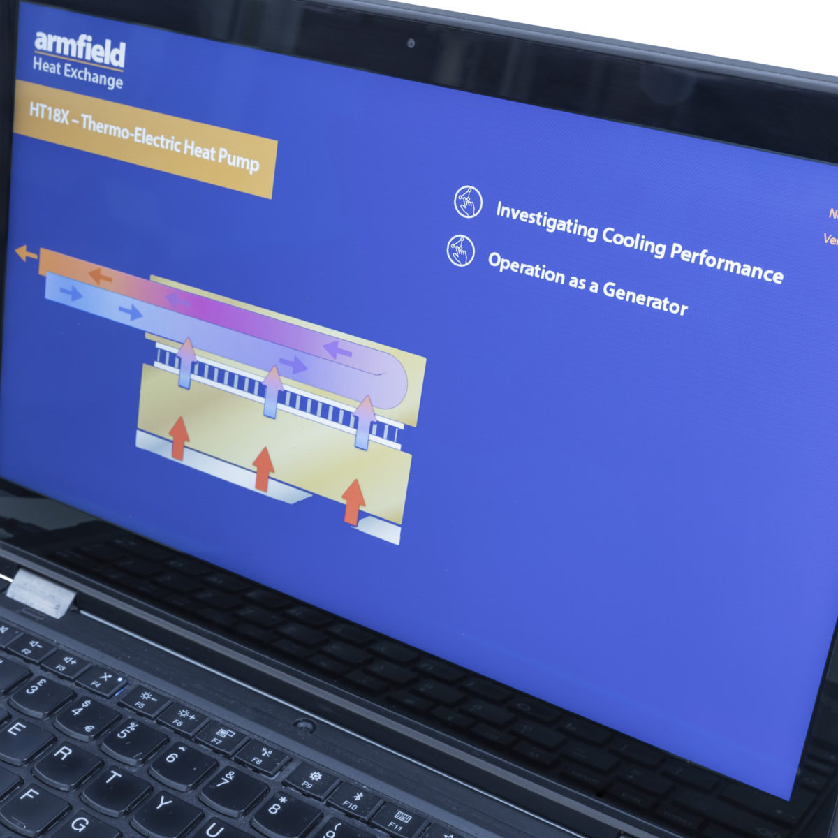 HT18X ThermoElectric Heat Pump Armfield