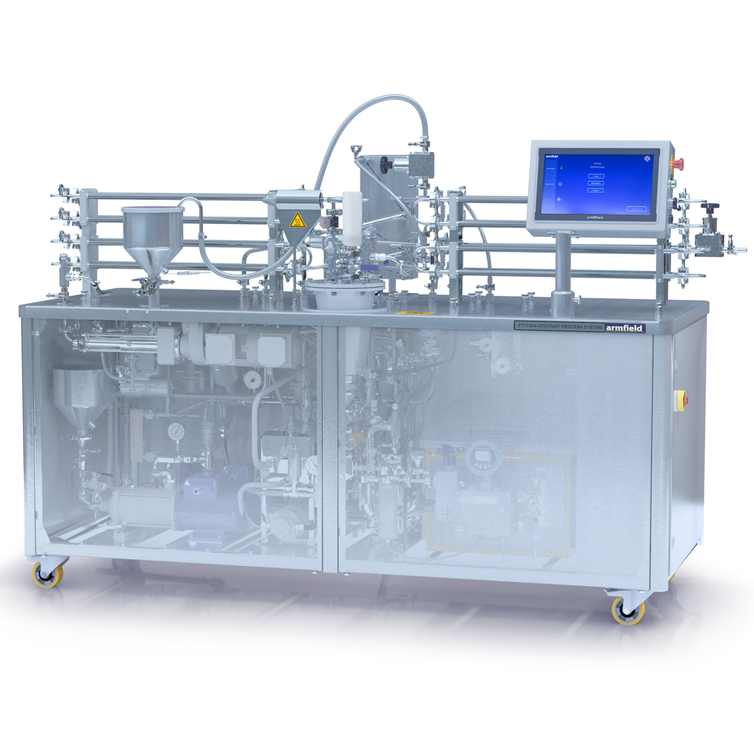 FT174XA - Modular Miniature Scale HTST/UHT Process System - Armfield