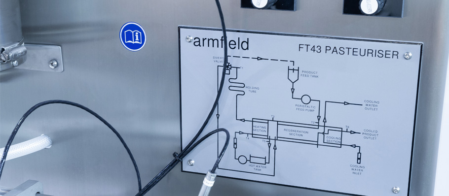 FT43 Laboratory Pasteuriser Plate Heat Exchanger